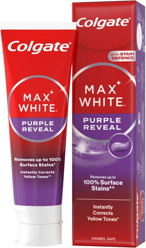 Colgate Toothpaste Max White Purple 75 ml v:6904479