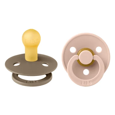 BIBS Colour Latex Dark Oak/Blush 2 pk – Flere størrelser v:4247116 BIBS Colour Latex Dark Oak/Blush 2 pk – Flere størrelser v:4247116