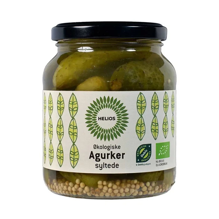 Helios Økologisk Syltede Agurker 350 g v:2170082