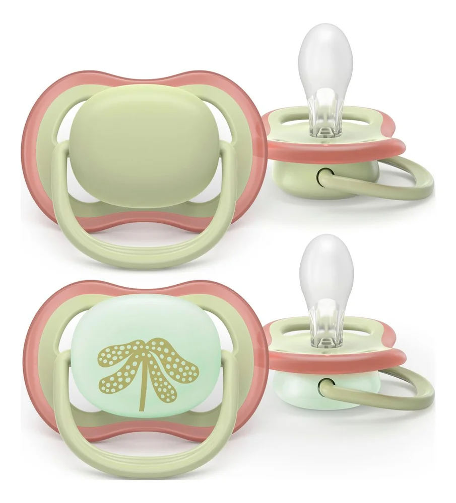 Philips Avent Smokk ultra air dag og natt 6-18 m – grønn, turkis – 2 stk. v:8861482