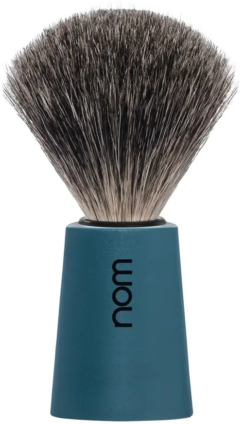 NOM CARL Shaving Brush Pure Badger Petrol Petrol v:8510667 NOM CARL Shaving Brush Pure Badger Petrol Petrol v:8510667