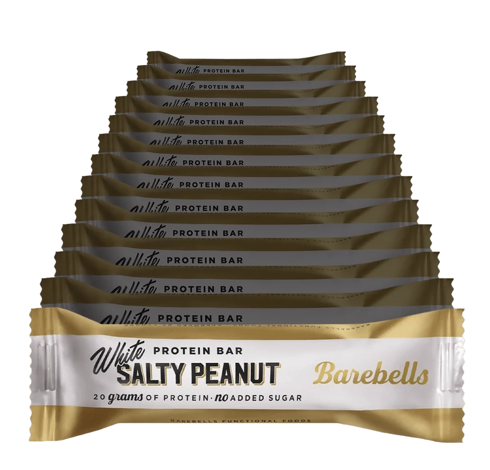 Barebells Proteinbar White Salty Peanut – 12 stk. v:8837543 Barebells Proteinbar White Salty Peanut – 12 stk. v:8837543
