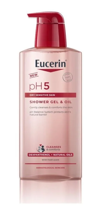 Eucerin pH5 Shower Gel & Oil 400 ml – Sensitiv hud v:3837961