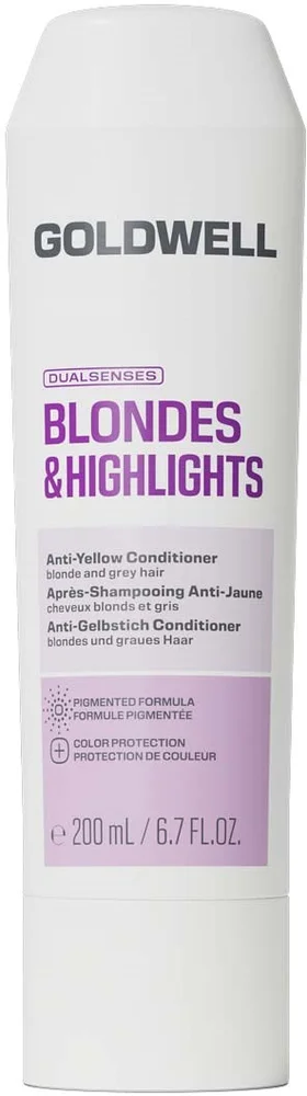 Goldwell Dualsenses Blondes & Highlights Anti-Yellow Conditioner 200 ml v:1865574