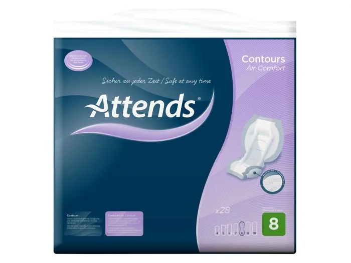 Attends Contours Air Comfor 8 28 stk v:1224508 Attends Contours Air Comfor 8 28 stk v:1224508