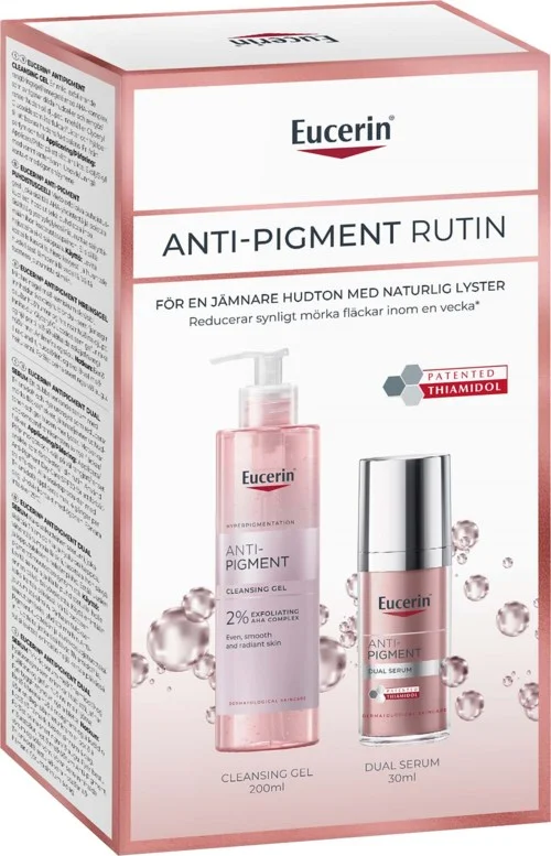 Eucerin Anti-Pigment Cleansing Gel + Dual Serum Gift Set 230 ml v:3626097