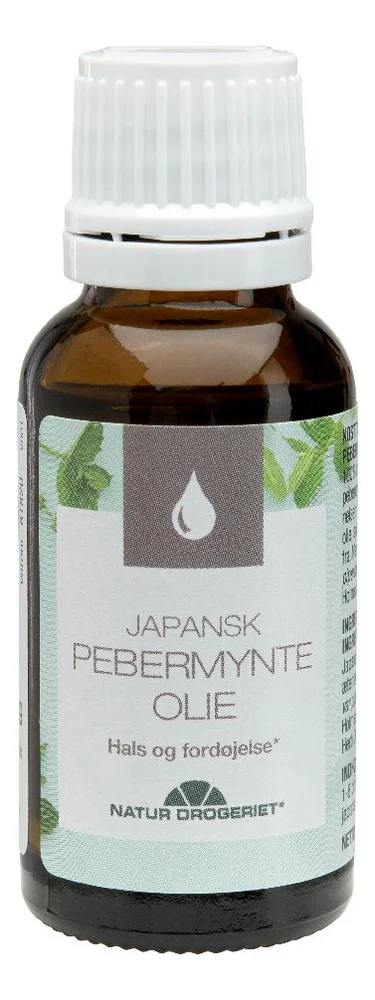 Natur-Drogeriet Japansk Peppermynteolje – 20 ml. v:3621615