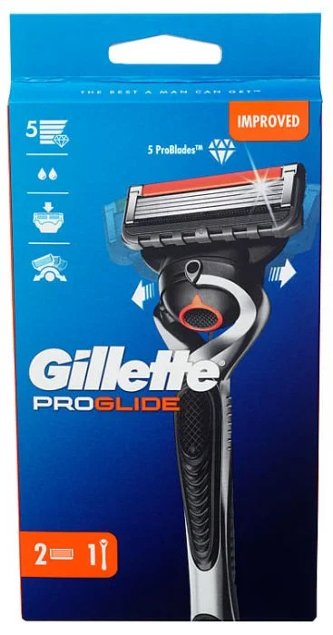 Gillette ProGlide Flexball 1 Razor 2 Blades v:2237550 Gillette ProGlide Flexball 1 Razor 2 Blades v:2237550
