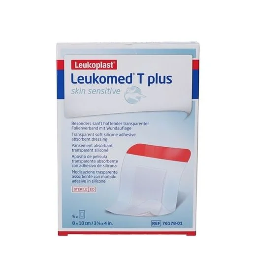 Leukoplast Leukomed T Plus Skin Sensitive 8x10 cm - 5 stk. v:7916772