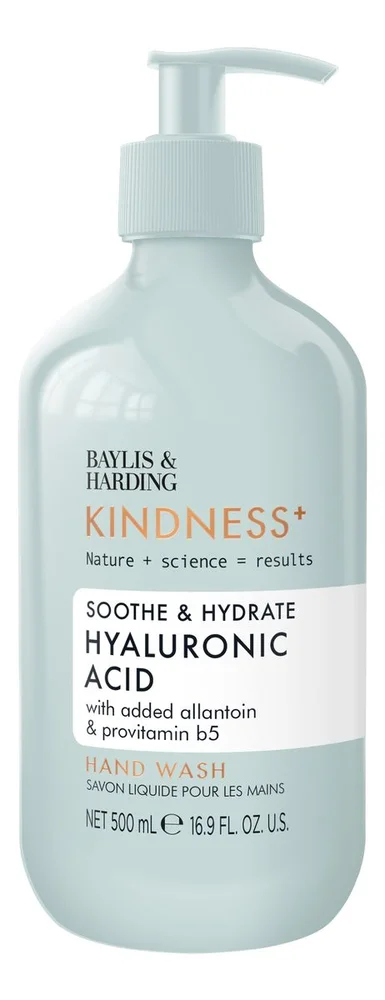 Baylis & Harding Kindness+ Hyaluronic Acid Moisture/Hydrate Hand Wash – 500 ml. v:8420195 Baylis & Harding Kindness+ Hyaluronic Acid Moisture/Hydrate Hand Wash – 500 ml. v:8420195