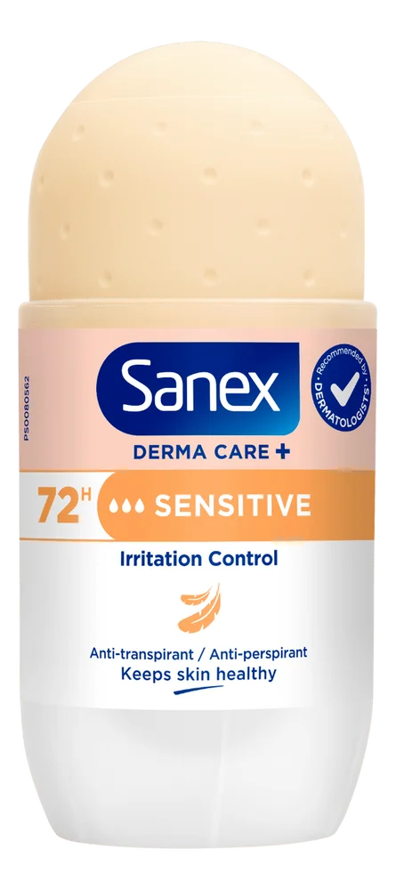 Sanex Derma Care+ Sensitive 72H Roll-on – 50 ml. v:4073993 Sanex Derma Care+ Sensitive 72H Roll-on – 50 ml. v:4073993