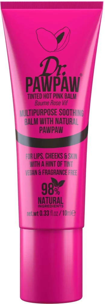Dr. PawPaw Multi-Function Tinted Lip Balm Hot Pink 10 ml v:5870643 Dr. PawPaw Multi-Function Tinted Lip Balm Hot Pink 10 ml v:5870643
