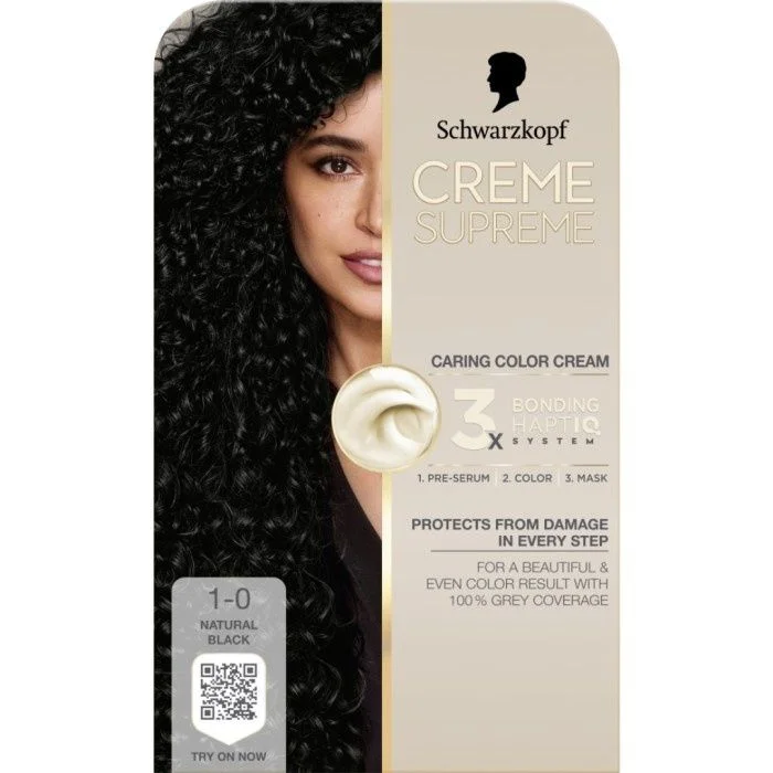 Schwarzkopf Creme Supreme 1-0 Natural Black v:6921678