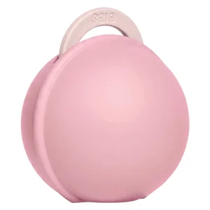 BIBS Colour Pacifier Round Latex Petal Size 1 & BIBS Pacifier Case Mini Baby Pink v:7106285