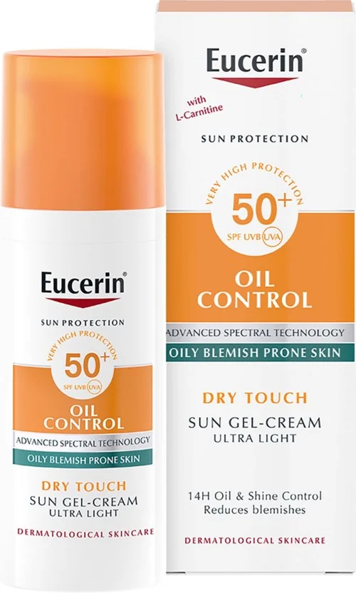 Eucerin HYALURON-FILLER + ELASTICITY Oil Control Sun Gel-Cream SPF50+ 50 ml v:5814433