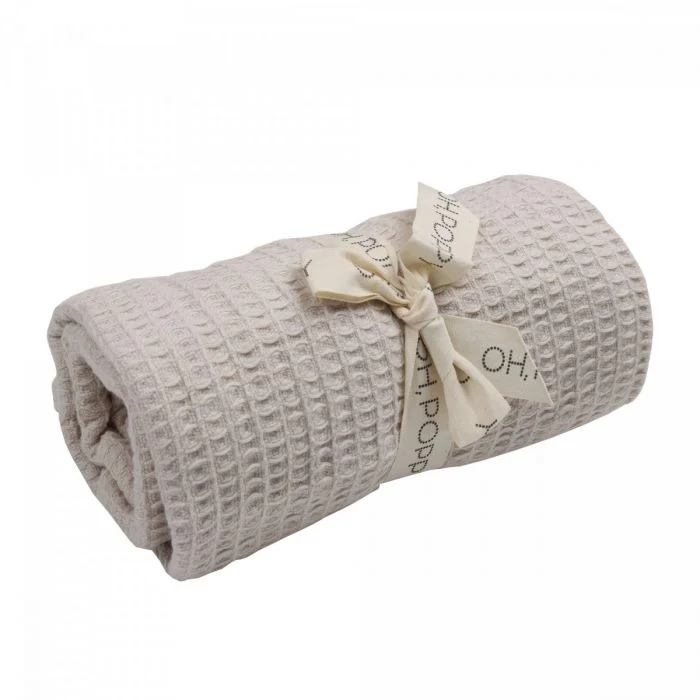 Oh Poppy vaffelteppe baby bomull v:9925261 Oh Poppy vaffelteppe baby bomull v:9925261
