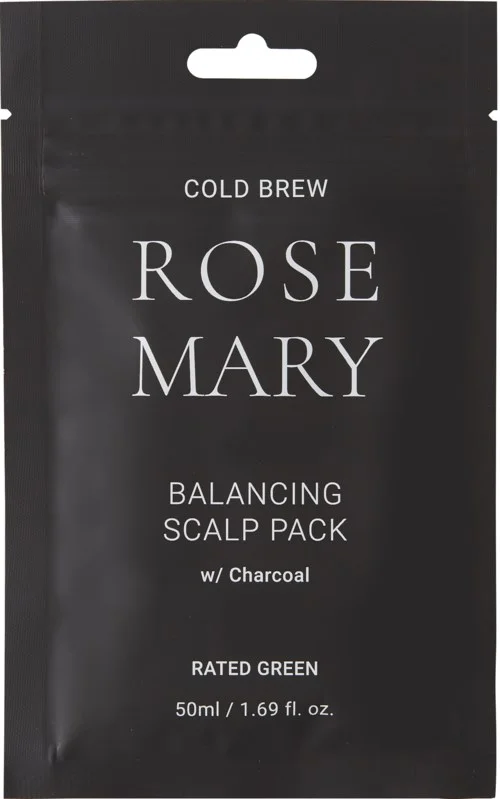 Rated Green Scalp Pack Cold Brew Rosemary Balancing Scalp Pack Charcoal 50 ml v:2522576