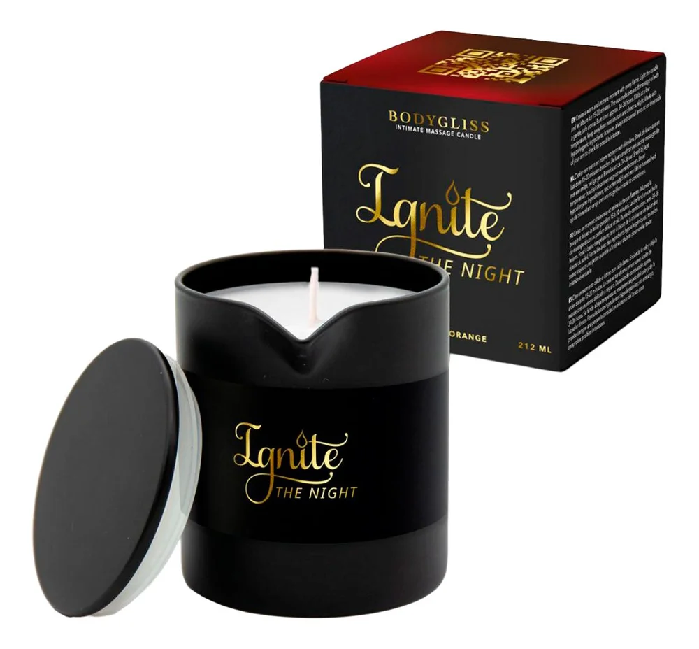 BodyGliss Intimate Massage Candle – Ignite the Night – 1 stk. v:1848023 BodyGliss Intimate Massage Candle – Ignite the Night – 1 stk. v:1848023