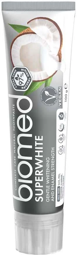 Biomed Superwhite Toothpaste Hydroxyapatite 100 g v:2786613 Biomed Superwhite Toothpaste Hydroxyapatite 100 g v:2786613