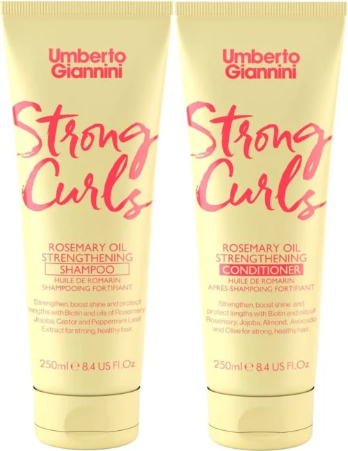 Umberto Giannini Strong Curls Bundle Shampoo 250 ml & Conditioner 250 ml v:5611000
