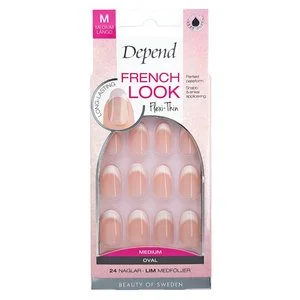 Depend French Look Pink Oval 24pcs v:7460033 Depend French Look Pink Oval 24pcs v:7460033