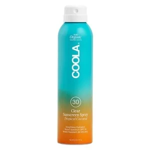 COOLA Clear Sunscreen Spray SPF30 Tropical Coconut 177ml v:7860744 COOLA Clear Sunscreen Spray SPF30 Tropical Coconut 177ml v:7860744