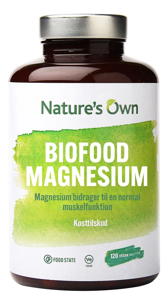 Nature’s Own Magnesium Biofood – 120 tabl. v:5823812