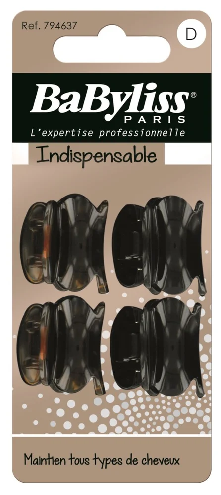 BaByliss Paris Accessories 794637 Krokoklämma 4st v:3900688