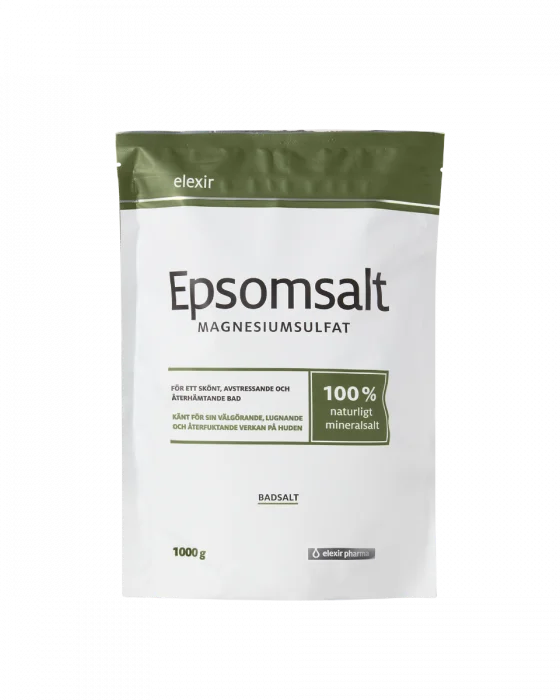 Elexir Epsomsalt – badsalt med magnesiumsulfat v:4894148