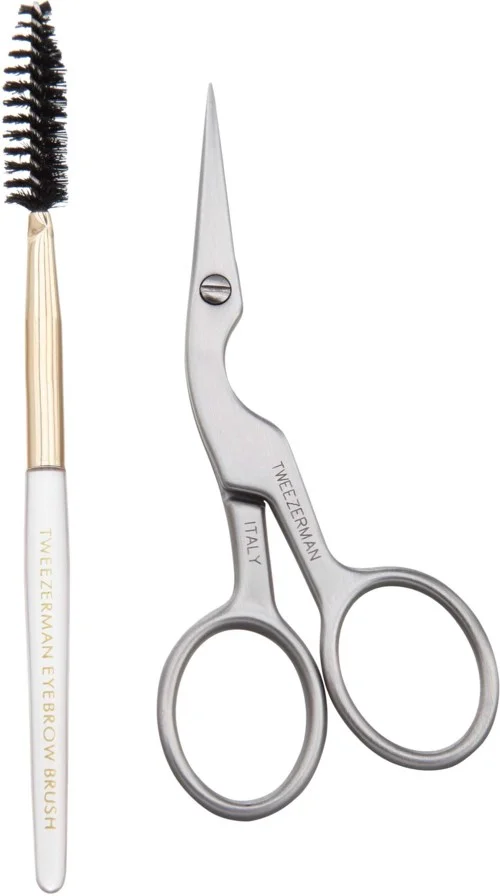 Tweezerman Brow Shaping Scissors & Brush v:1114327