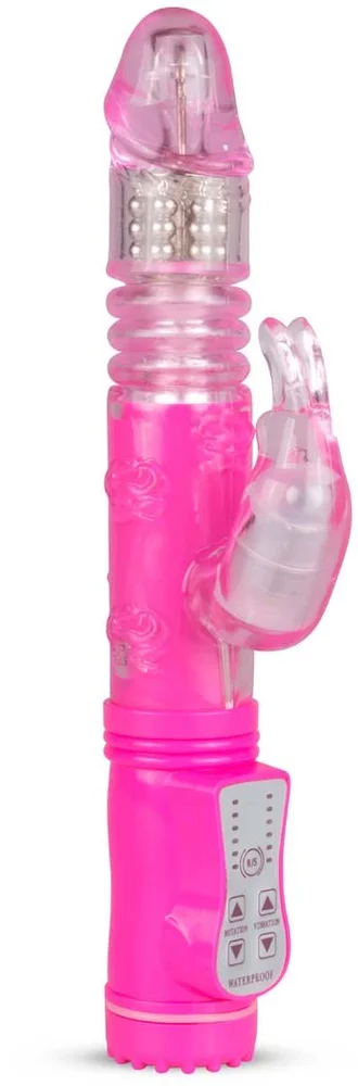 EasyToys Thrusting Rabbit Vibrator v:2985459