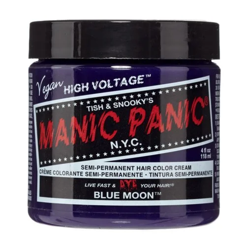 Manic Panic Semi-Permanent Hair Color Cream Blue Moon v:8245237
