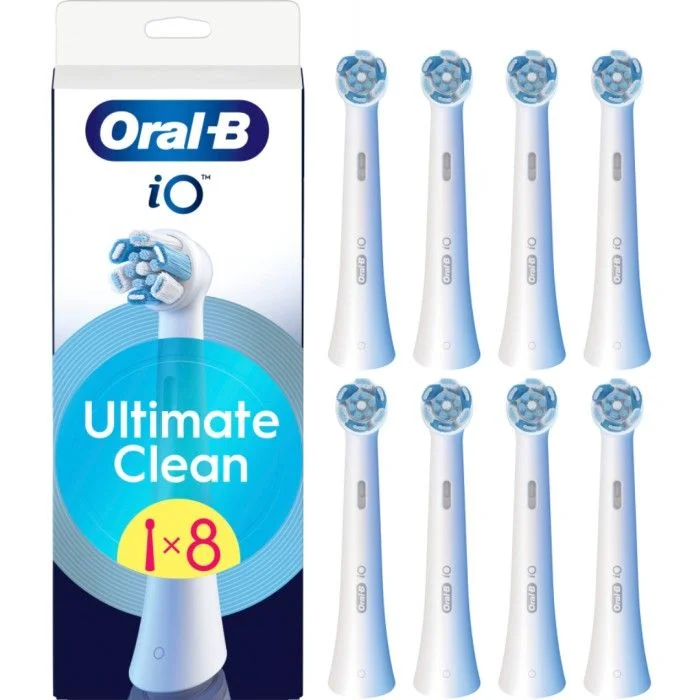 Oral-B iO Ultimate Clean børstehoder Hvit 8 stk v:6616460