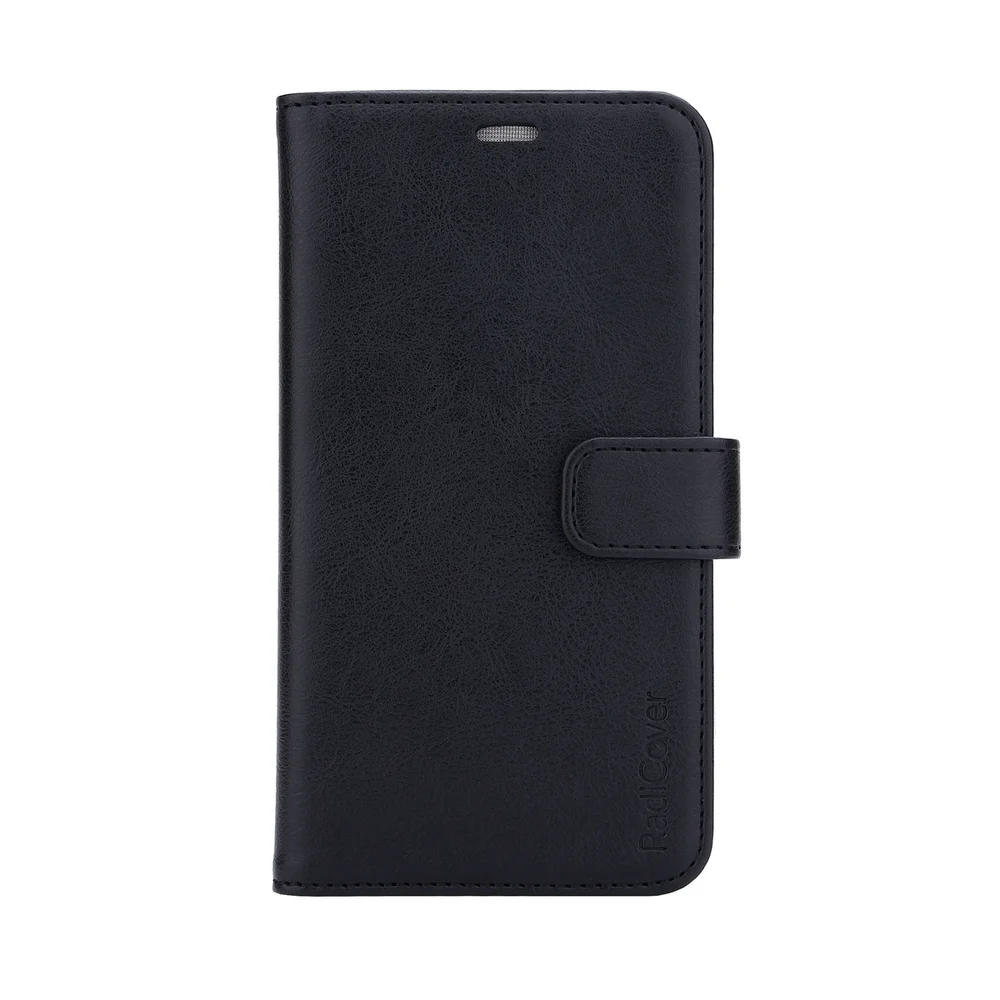 Radicover iPhone 11 Flipcover, vegansk lær – Sort v:3791392