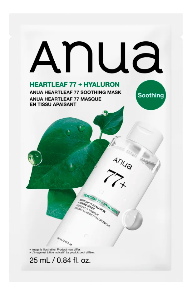 Anua Heartleaf 77 Soothing Sheet Mask – 25 ml. v:3875727