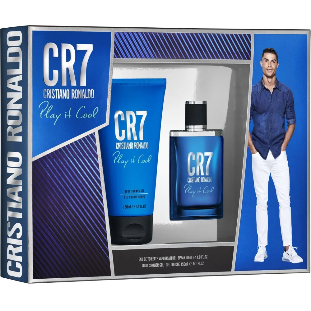 CR7 Play It Cool Gift Set, EdT 30ml + Shower Gel 150ml v:6287441