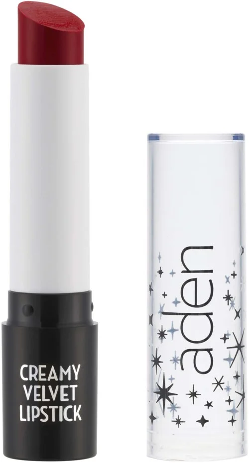 Aden Creamy Velvet Lipstick 08 Scarlett Heart v:5676450