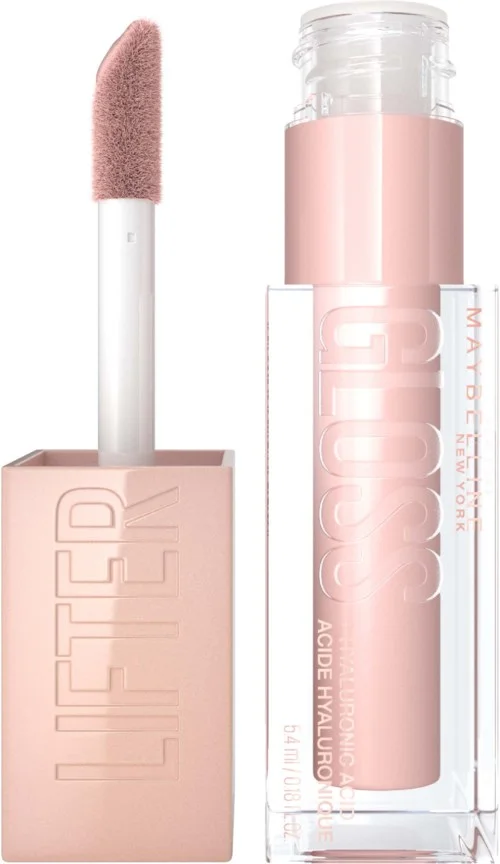 Maybelline New York Lifter Gloss, Hydrating Lip Gloss with Hyaluronic Acid 002 Ice v:9089132 Maybelline New York Lifter Gloss, Hydrating Lip Gloss with Hyaluronic Acid 002 Ice v:9089132