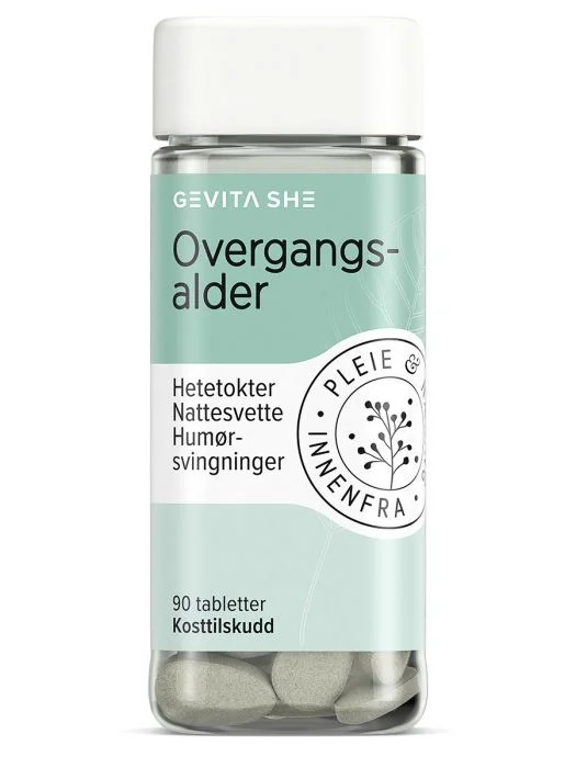 Gevita SHE Overgangsalder tabletter 90 stk v:2939145