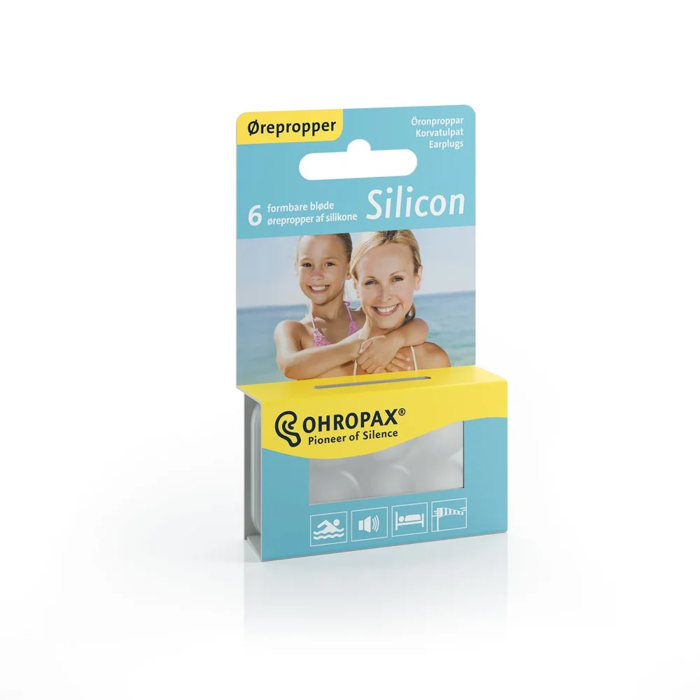 OHROPAX Silikone Ørepropper – 3 par. v:9753823