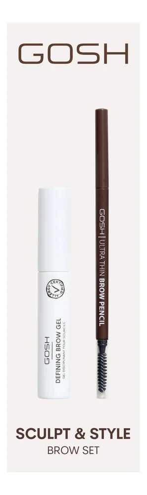 GOSH Copenhagen Sculpt & Style Brow Set - 0,09 g. + 8 ml. v:4591120