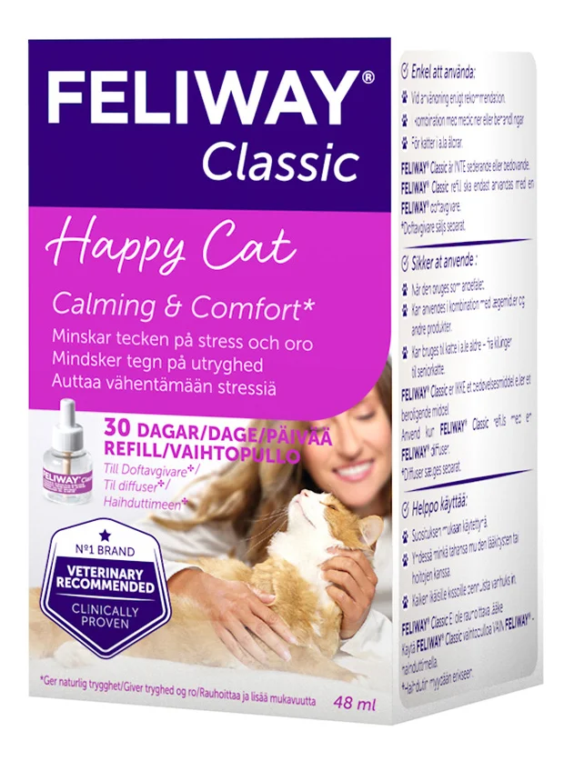 Feliway Classic Refill til diffusor – 48 ml v:7813872 Feliway Classic Refill til diffusor – 48 ml v:7813872